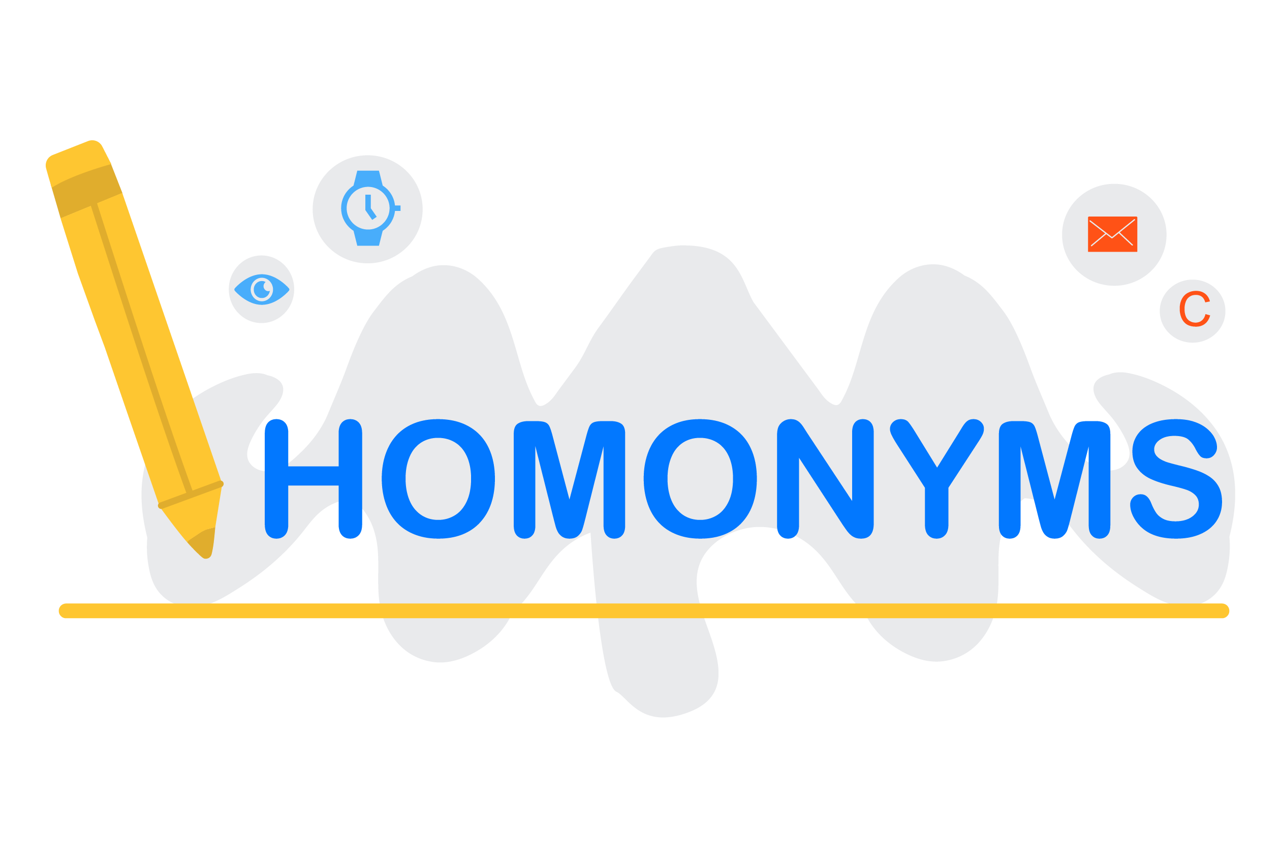 التجانس Homonyms في اللغة الإنجليزية